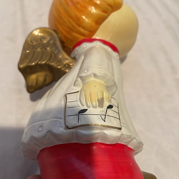 Vintage Star hand painted ceramic pair of kissing angels in Original Box. - Picture 9 of 14